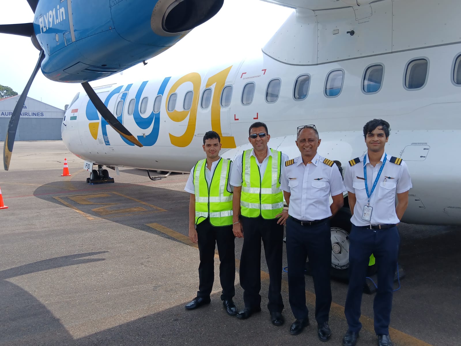 Pronto Aviation Team in Action